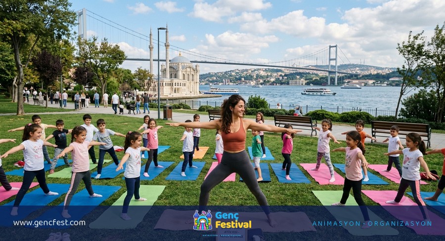 Iğdır'da Çocuk Yoga etkinliği